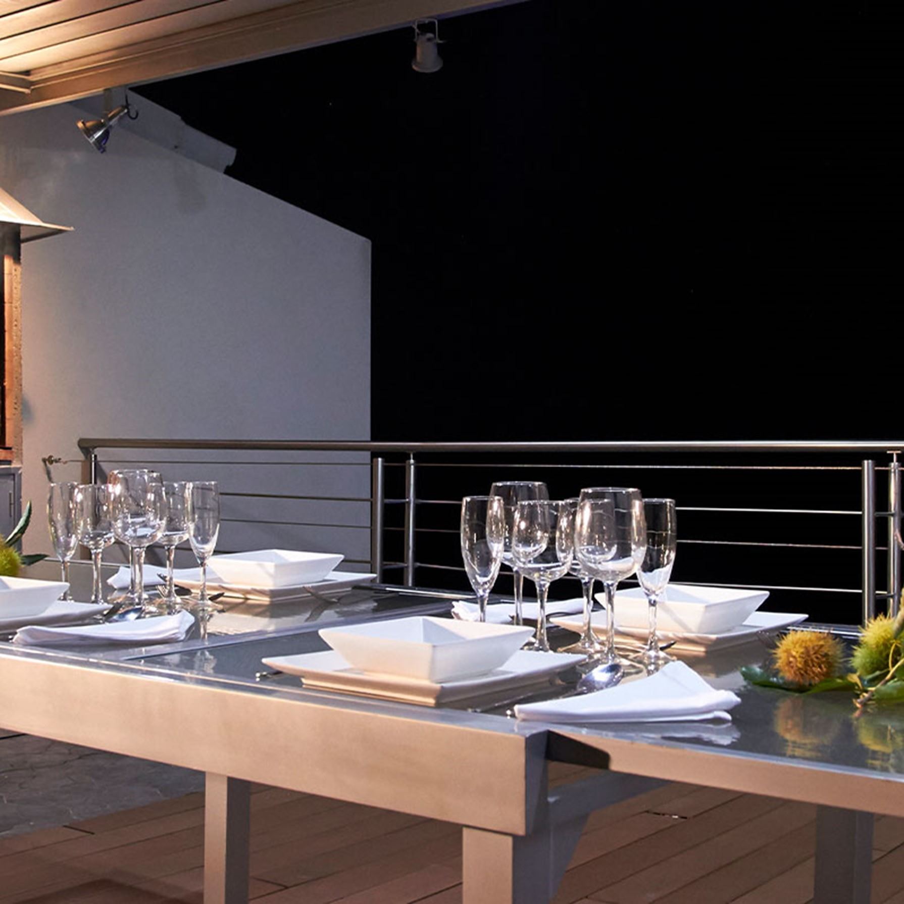 terraza en casa en Sierra de Gredos