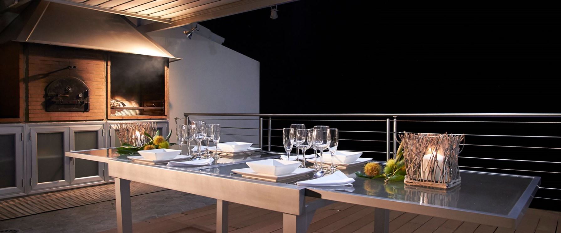 terraza en casa en Sierra de Gredos